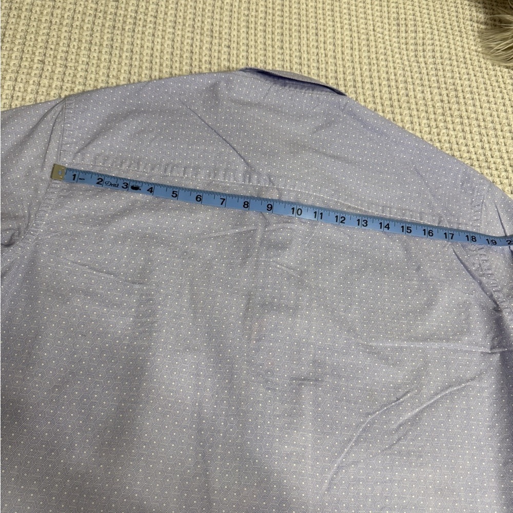 NWOT TaylorByrd Men's Blue Short Sleeve Shirt Size  L - Picture 6 of 11